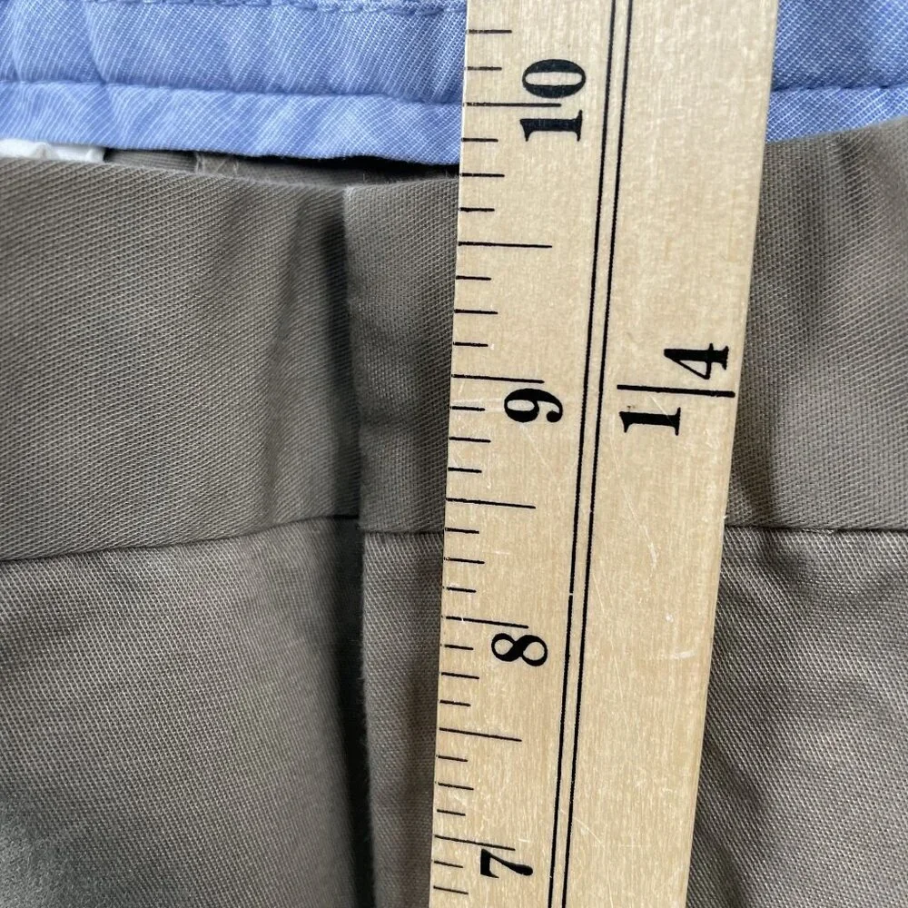 J.Crew Dress Pants Mens 34x30 Tan 100% Cotton Trousers - Picture 7 of 7